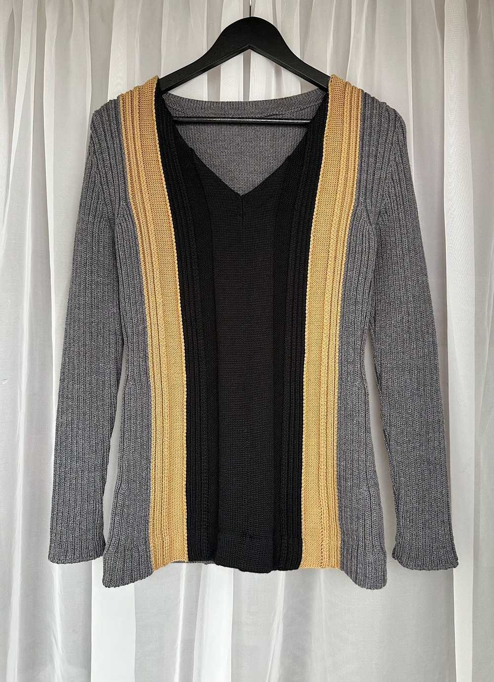 Miu Miu MIU MIU SS2015 Inside Out Knit Slim Wool … - image 2