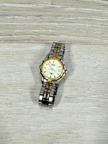 かなこ Seiko Stainless Steel Pink Mother Of Pearl Index Dial