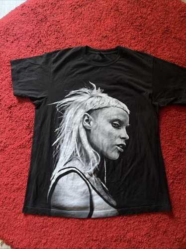 DieAntwoord Yo-landi Visser Tシャツ ヨーランディー Die Antwoord Yolandi Visser ART T-shirt Black Short Sleeve S