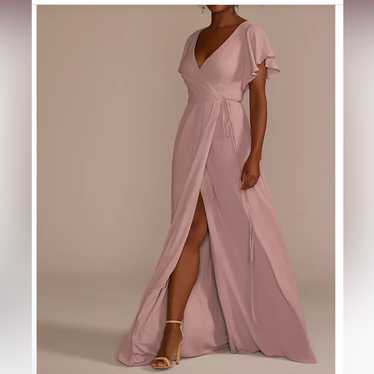 *Nwt* Celebrate Db Studio Flutter Sleeve Georgett… - image 1