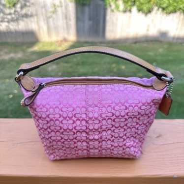 バッグ Vintage Coach Baguette Small Bag Purple Vintage coach small baguette - Gem