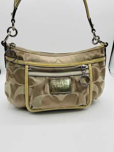 バッグ COACH Vintage Poppy Shoulder Bag 2Way COACH Vintage Poppy Petal Signature Highlight Shoulder Bag