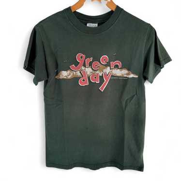 ミュージシャン 90s GREEN DAY dookie vintage tee Rare Vintage 90s Green Day Dookie Shirt - TokoPyramid