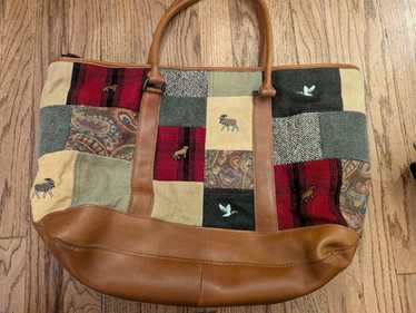 バッグ llbean Patchwork Tote Large Size Canvas L.l.bean tote bag patchwork - Gem