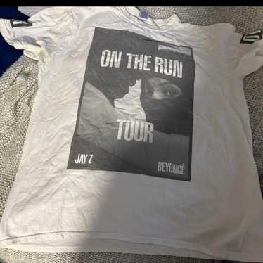 beyonce×JAYZ /on the run tour Tシャツ JAY-Z +BEYONCE ON THE RUN TOUR T-SHIRT - SMALL | eBay