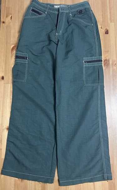 パンツ 90s McGear rave pants 36 parachute cargo VTG 90s Y2K Macgear Orange Parachute Rave Cargo Pants Men's