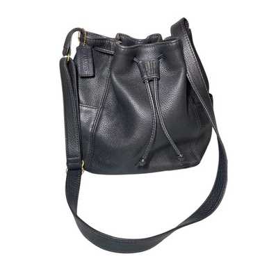 バッグ COACH Old Bucket Drawstring Shoulder Bag Vintage Coach Drawstring Equestrian Bucket Bag 1997 | eBay