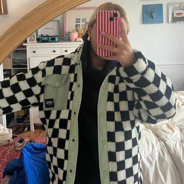 Vansチェッカー パファージャケット セール】ウィメンズ チェッカー ダウンジャケット / CHECKER