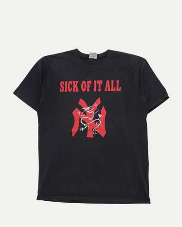sick of it all NYHC Tシャツ　ビンテージ Official Sick Of It All 30th Anniversary T Shirt L NYHC