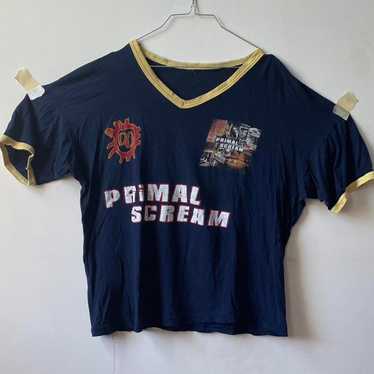 Primal Scream　Tシャツ　90s　XLサイズ Amazon.co.jp: PRIMAL SCREAM ツアーTシャツ XLサイズ 白