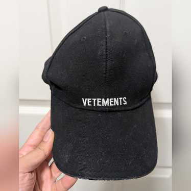 Vetements logo cap - Gem