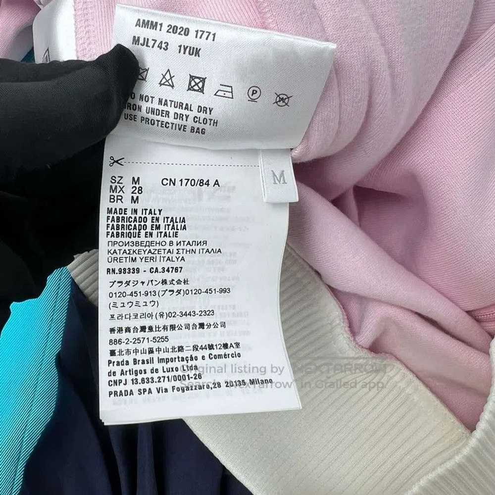 Miu Miu Miu Miu Size M Pink cotton wool jacket - image 7