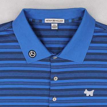 スコッティ・キャメロン　ポロシャツ　Peter　Millar　ストライプ　S SCOTTY CAMERON PETER MILLOR STRIPE POLO SHIRT S スコッティ