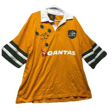 Wallabies ラガーシャツ XL Australia Rugby Union Jersey Mens XL Canterbury Vodafone