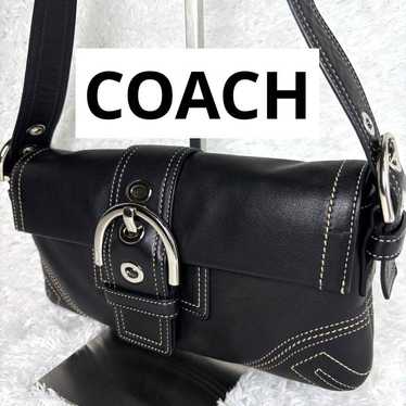 バッグ COACH soho leather y2k one shoulder bag Coach one-shoulder bag soho - Gem
