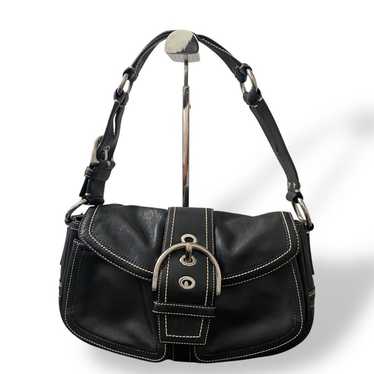 美品✨Vintage Coach Soho Hobo Shoulder bag Coach Soho Hobo Leather Bag!