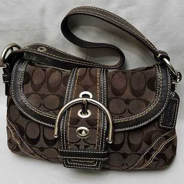 まとめcoach signatureSoho mini Handbag wool まとめcoach signatureSoho mini Handbag wool
