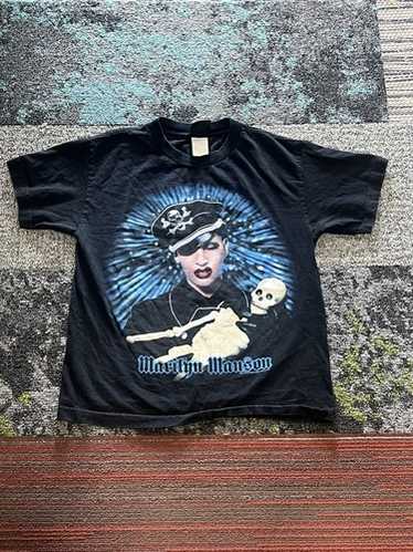 【00s】MARILYN MANSON vintage tシャツgiant XL Giant marilyn manson vintage - Gem