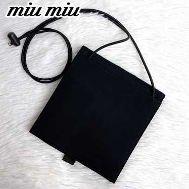 バッグ miu miu archive shoulder bag grunge Y2K miu miu archive shoulder bag grunge Y2K ミュウミュウ レザー