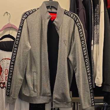 Mens guess jacket logo - Gem