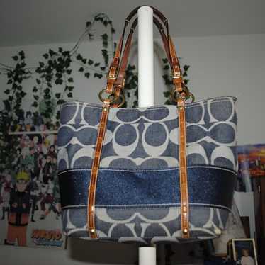 Coach denim tote - Gem