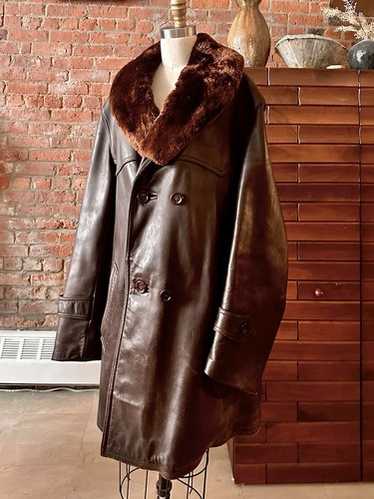 ジャケット・アウター 1940'S VINTAGE / BARNSTOSMER COAT Vintage 1940s Windward Horsehide Leather Barnstormer Jacket