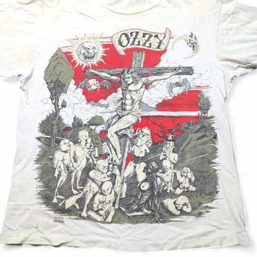 Ozzy Osbourne 1991年ツアー Tシャツ 新品・未使用・正規品 L Ozzy Osbourne 1991年製 復刻Tシャツ SizeL 新品・未使用 - メルカリ