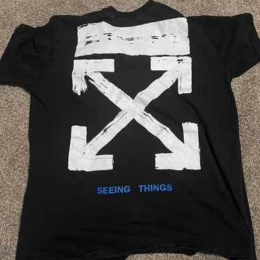 OFF-WHITE グラフィックTシャツ ブラック 2013年製 OFF-WHITE グラフィックプリント Tシャツ ブラック - メルカリ