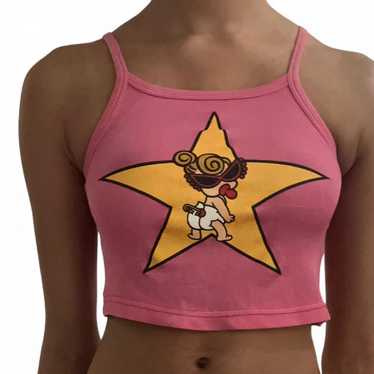 トップス Hysteric Glamour Tank top hysteric glamour early 2000s black tank top – hachi archive