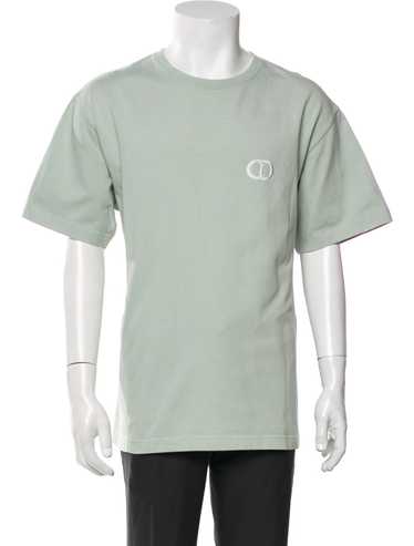 dior men Tシャツ Men's DIOR SS22 Alphabet Printing Round Neck Short Sleeve