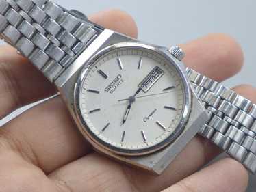 【美品】セイコー クロノス クォーツ【8123-6300】【稼働品】メンズモデル Vintage seiko chronos 8123 - Gem