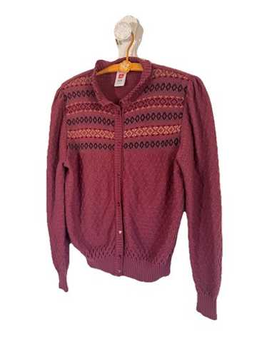 トップス \"UK ST. MICHAEL\" cotton knit USED】90's St Michael FROM MARKS & SPENCER COTT