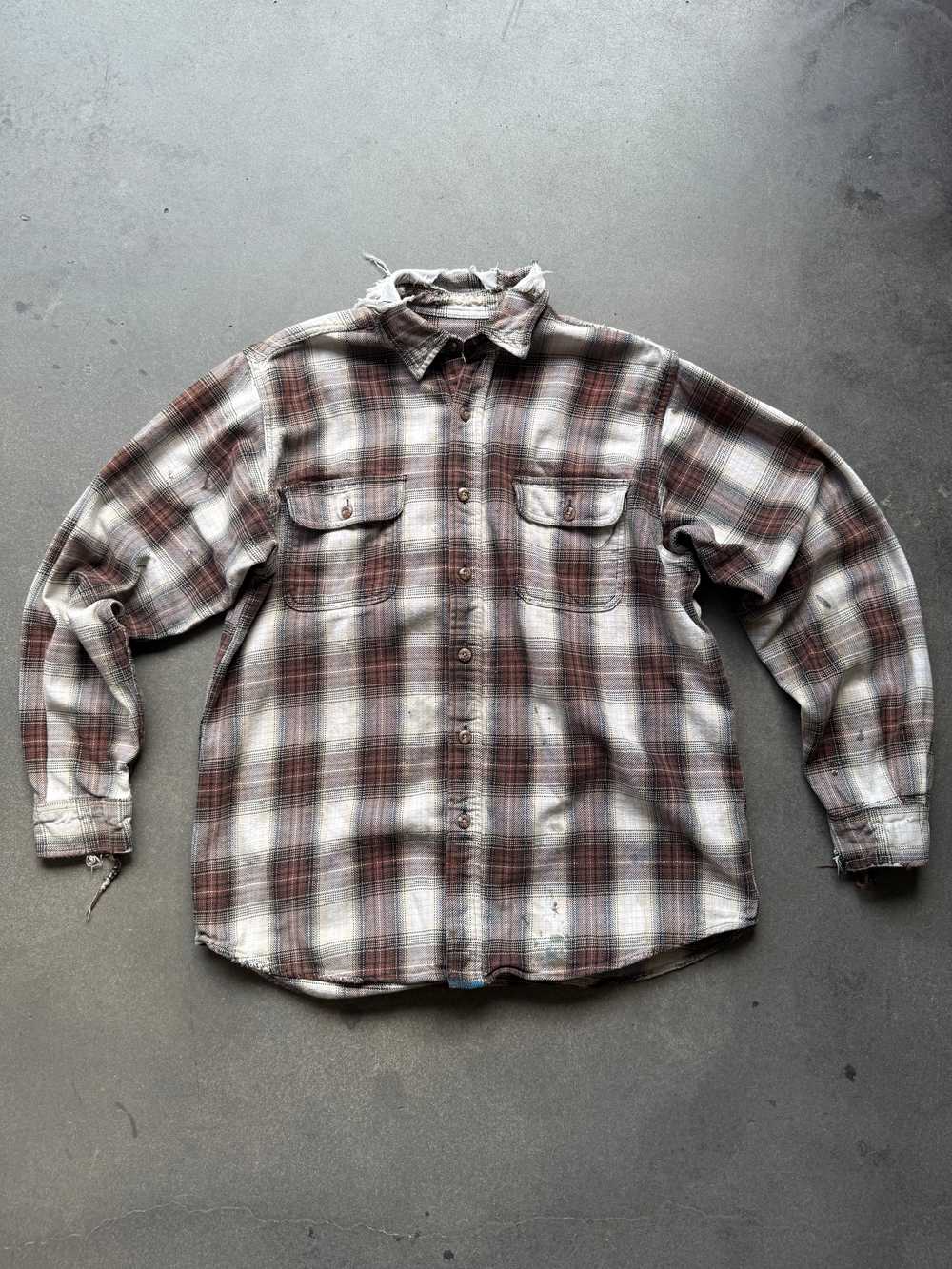 90’s Thrashed Field and Stream Flannel - image 1