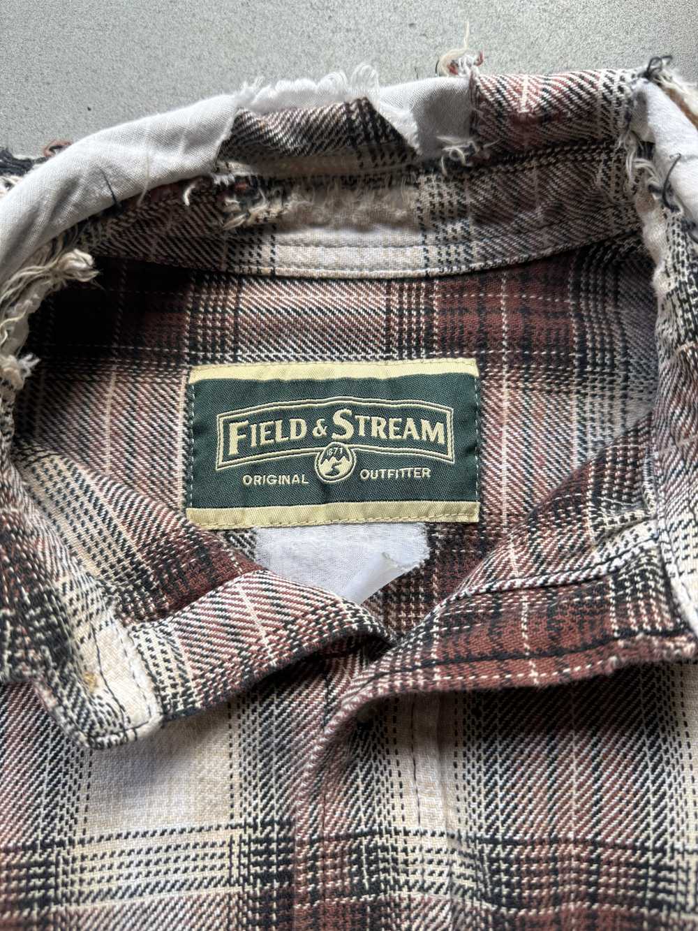 90’s Thrashed Field and Stream Flannel - image 6