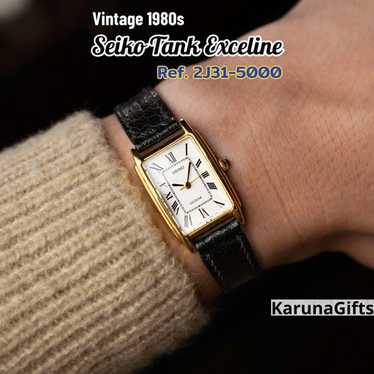 Seiko exceline white gold - Gem