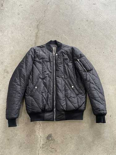 ジャケット・アウター Rick Owens HOODED FLIGHT BOMBER DOWN 46 Rick Owens HOODED FLIGHT BOMBER DOWN 46 Rick owens flight
