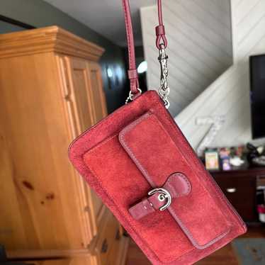 Y2k vintage coach suede - Gem