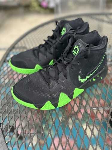 Nike Kyrie ブラック/グリーン ハイカットシューズ ハロウィン 人気話題！Nike Kyrie 4 EP Halloween ハロウィン カイリー