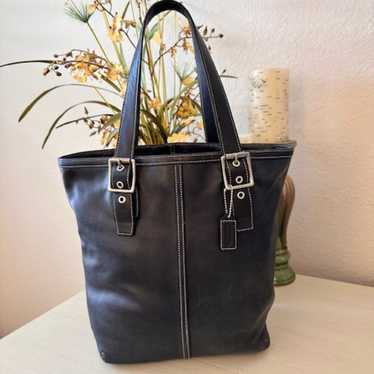 バッグ coach hampton signature callyall tote Coach~vintage~hamptons signature carryall - Gem