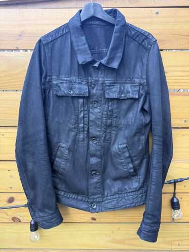 DRKSHDW OLMAR and MIRTA期 デニムジャケット Rick Owens Drkshdw Olmar and Mirta Denim Jacket - Blue