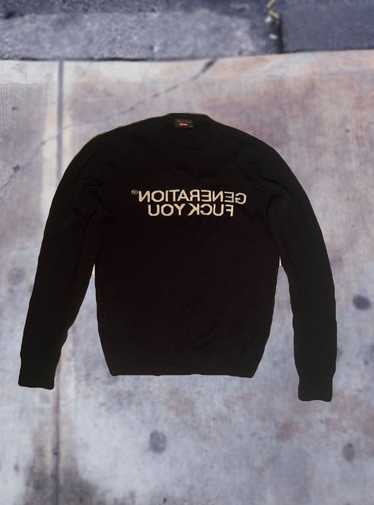 Undercoverスウェット　L GENERATION FUCK YOU Buy Supreme x Undercover Generation Fuck You Zip Up Sweat