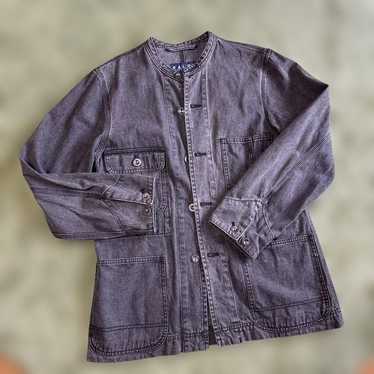 ジャケット・アウター 90s vintage ralph lauren denim coverall Vintage 90s Polo Ralph Lauren Denim Firemans Clasp Jacket