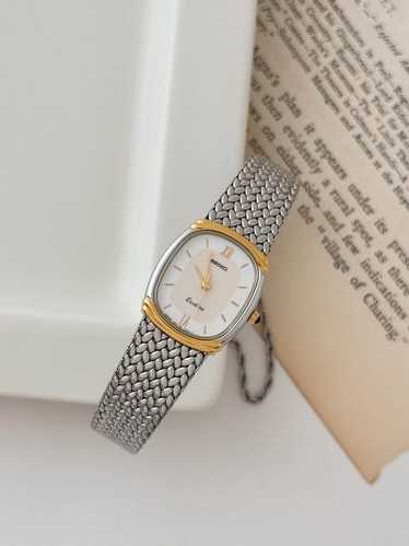 時計 vintage seiko exceline 2p diamond watch Seiko Ladies Watch Exceline 2P Diamond Combination Belt | eBay