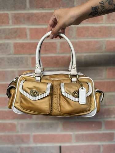 Coach gallery pocket satchel - Gem
