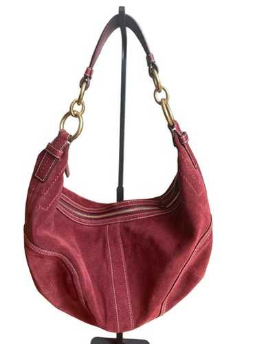 ✨Rare✨Coach Burgundy One-Shoulder Pouch Vintage coach soho burgundy - Gem