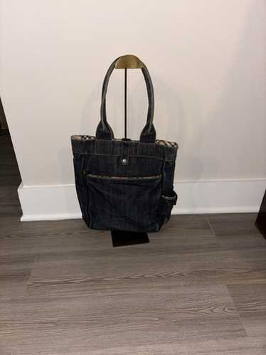 【高級】【38】BURBERRY BLUE LABEL デニムジャケット バーバリーブルーレーベル デニムジャケット 38 ノバチェック