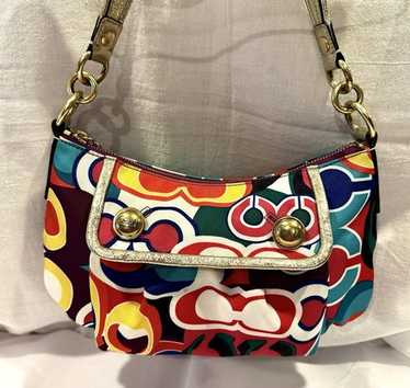バッグ COACH Vintage Poppy Shoulder Bag 2Way Coach | Signature Poppy 2Way Shoulder Bag | Preloved