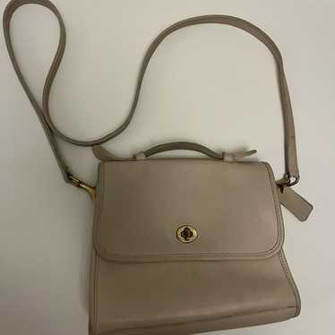 Vintage coach purse white - Gem