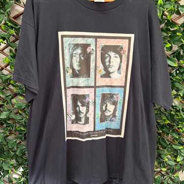 80s BEATLES Tシャツ usa製 fruit of the loom 古着 80s USA製 The Beatles 「With The Beatles」 メンバー