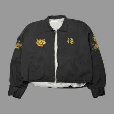 VIETNAM SOUVENIR JACKET 1960'S VINTAGE Vintage 1960's Embroidered Vietnam Souvenir Jacket – La